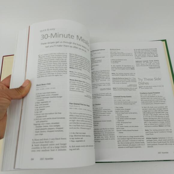 Southern Living 2007 Annual Recipes Cookbook Hardcover Slow-cooker section - Picture 10 of 16